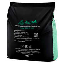 Активированный уголь AktiTek KC 12x40 (i1000) мешок 50л (25кг)