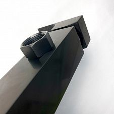 Смеситель для ванны PAINI Grazia без аксессуара, черный брашированный PVD (PZ)