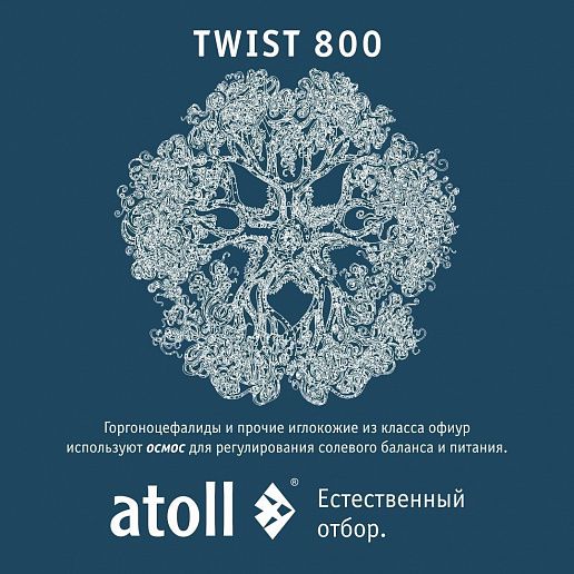 Atoll TWIST 800 (без крана)