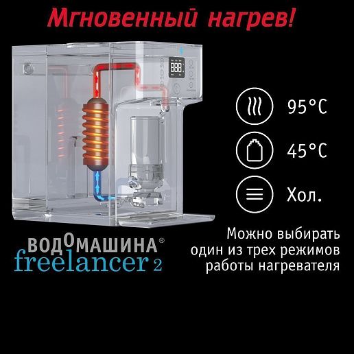 Atoll Freelancer 2 White (осмос+нагрев)