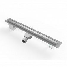 Душевой лоток PAINI Slim Line 800 мм D50, сатин хром